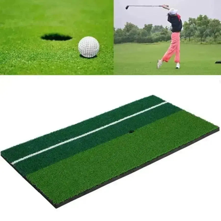 Mini Golf Mat Hitting Practice Pad Foldable Rubber Training Golf Accessories - Sportsman Specialty Products