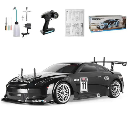 RC Car 1:10 On Road Racing Drift Vehicle 4x4 Nitro Gas Power HSP - Sportsman Specialty Products