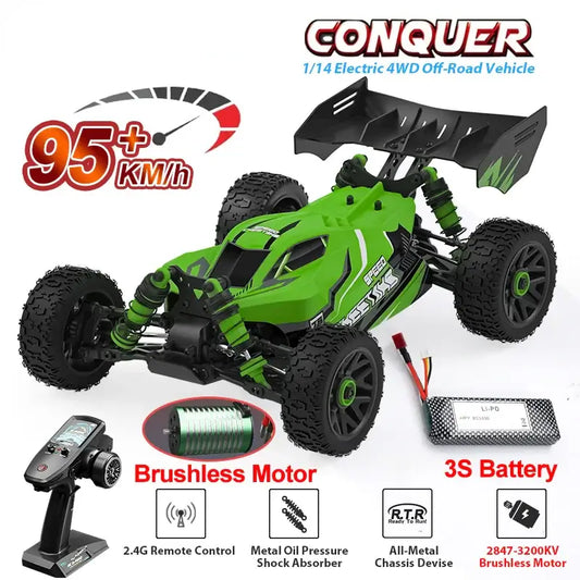 114 95KMH Brushless RC Car Professional 4WD Sportsman Specialty Products