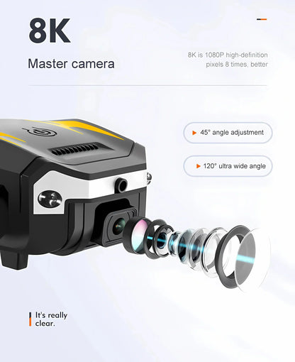 QJ S6/G6 GPS Drone 4K Professional HD Camera Foldable Quadcopter