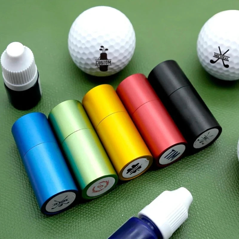 Personalized Golf Ball Stamp Custom Logo Golf Seal Custom Brand
