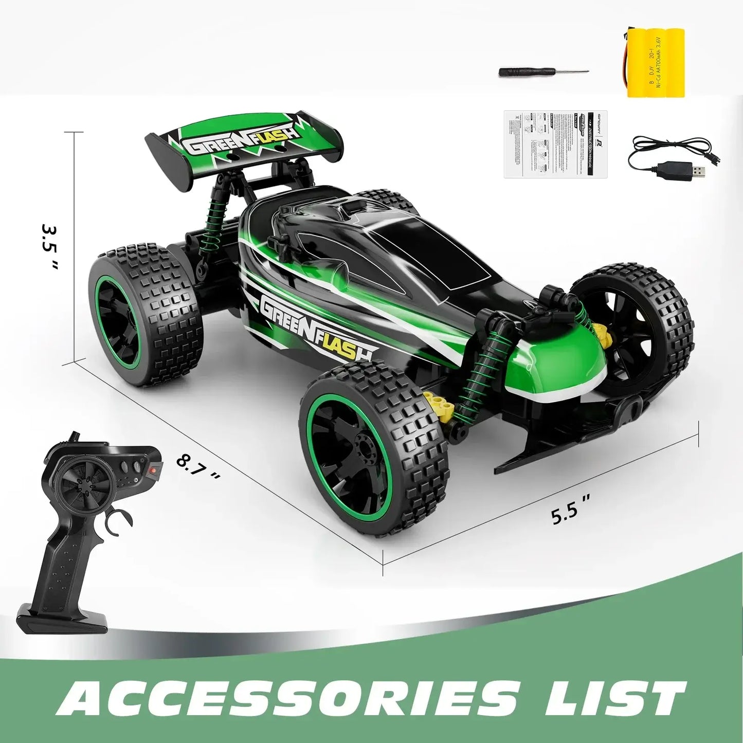 Sinovan RC Car 20km/h High Speed Car Radio Controlled Machine Sportsman Specialty Products