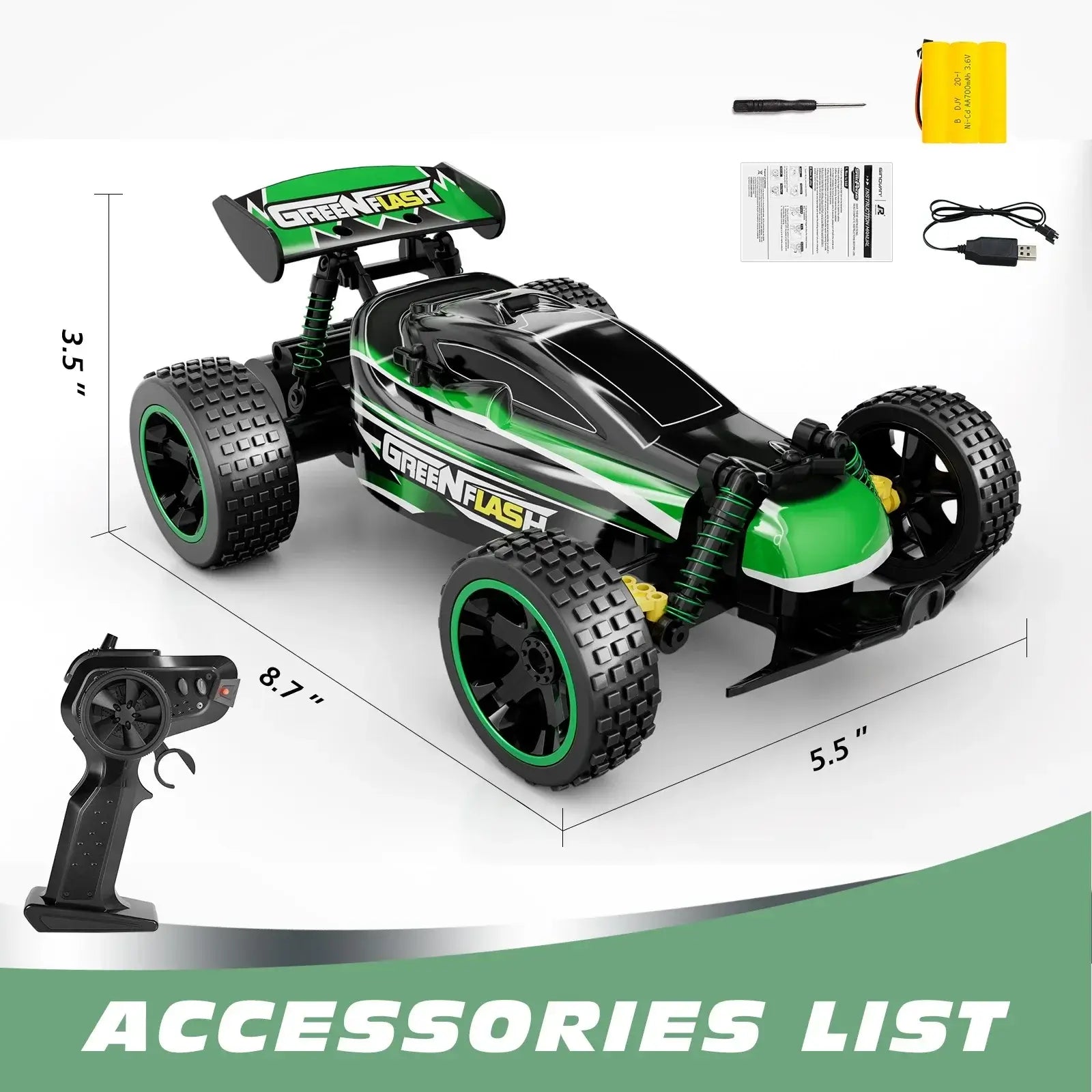 Sinovan RC Car 20km/h High Speed Car Radio Controlled Machine Sportsman Specialty Products