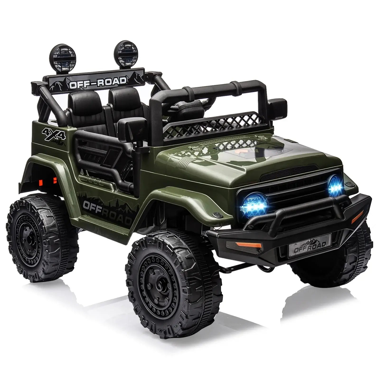 12V Kids Ride On Truck with Remote Control Spring Suspension Sportsman Specialty Products