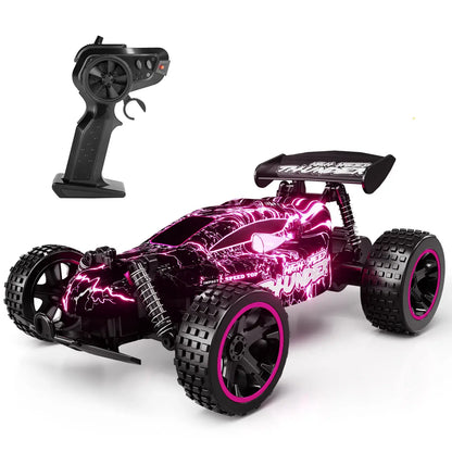 high-speed remote control car in vibrant colors with remote control, perfect for adults and kids, speed of 20 KM/H