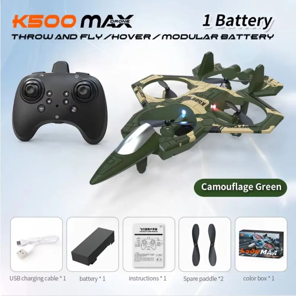 Foam Remote Control Fighter RC Drones With Gravity Sensing Sportsman Specialty Products
