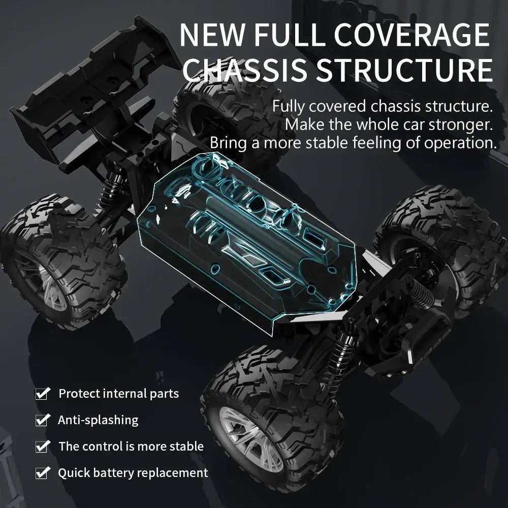 KF15 1:16 RC Car 2.4G Remote Control Racing Car 4WD Off-Road Sportsman Specialty Products