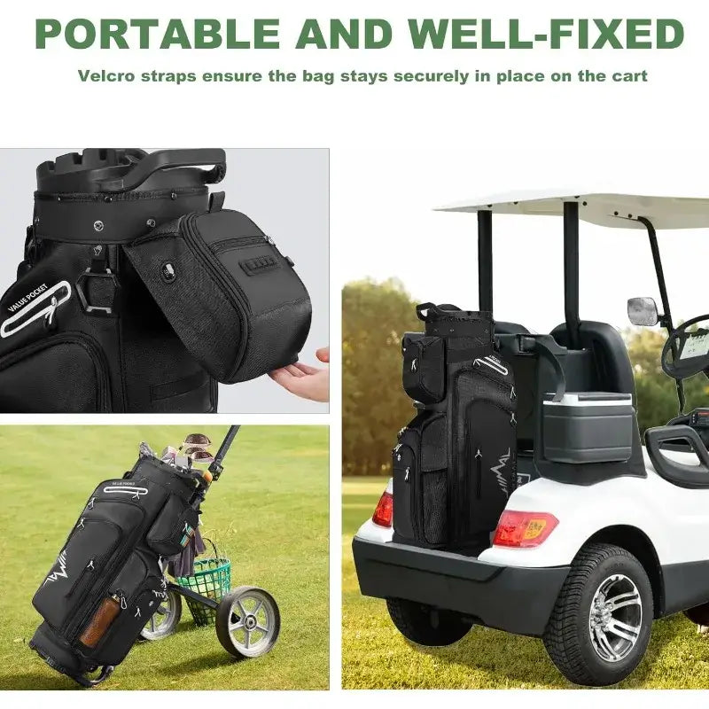 14-Way Golf Cart Bag, Premium Full Length Golf Bag Sportsman Specialty Products