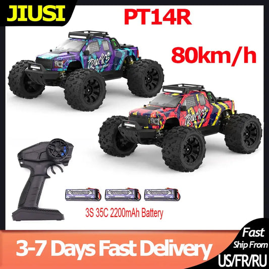 RC Car 4WD 80km/h Brushless 2.4G Remote Control Racing Car Sportsman Specialty Products