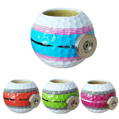 Golf Ball Appearance Cigar Holder with Magnet