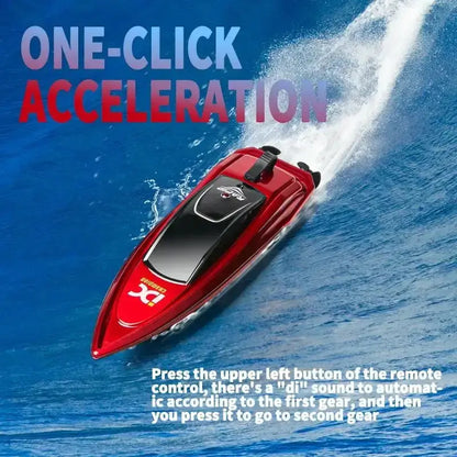 mini RC boat for kids Electric Speedboat Summer Water Play