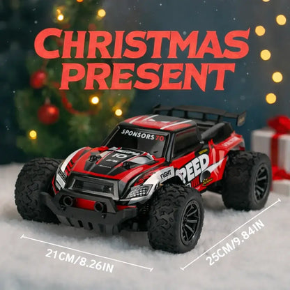 High-Speed RC Off-Road Car Alloy Body LED Headlights Red SPECIFICATIONS High-Speed RC Off-Road Car Brand Name: NONE Design: Dirt Bike Features: Remote Control High-concerned chemical: None Is Batteries Included: Yes Is Electric: Lithium battery Material: