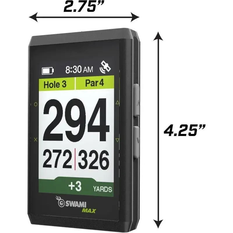 Golf Swami Max Handheld GPS Unit - Rangefinder Golf GPS Sportsman Specialty Products