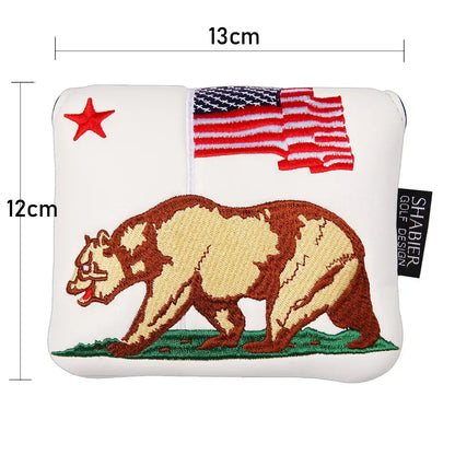 Square Mallet Putter Cover Golf Headcover For TaylorMade Spider X Sportsman Specialty Products