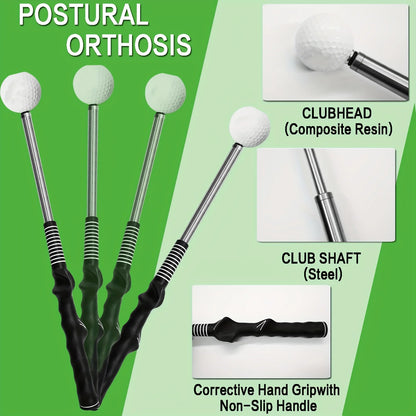 Retractable Golf Swing Training Aid, Golf Grip Trainer & Golf Swing Trainer Sportsman Specialty Products