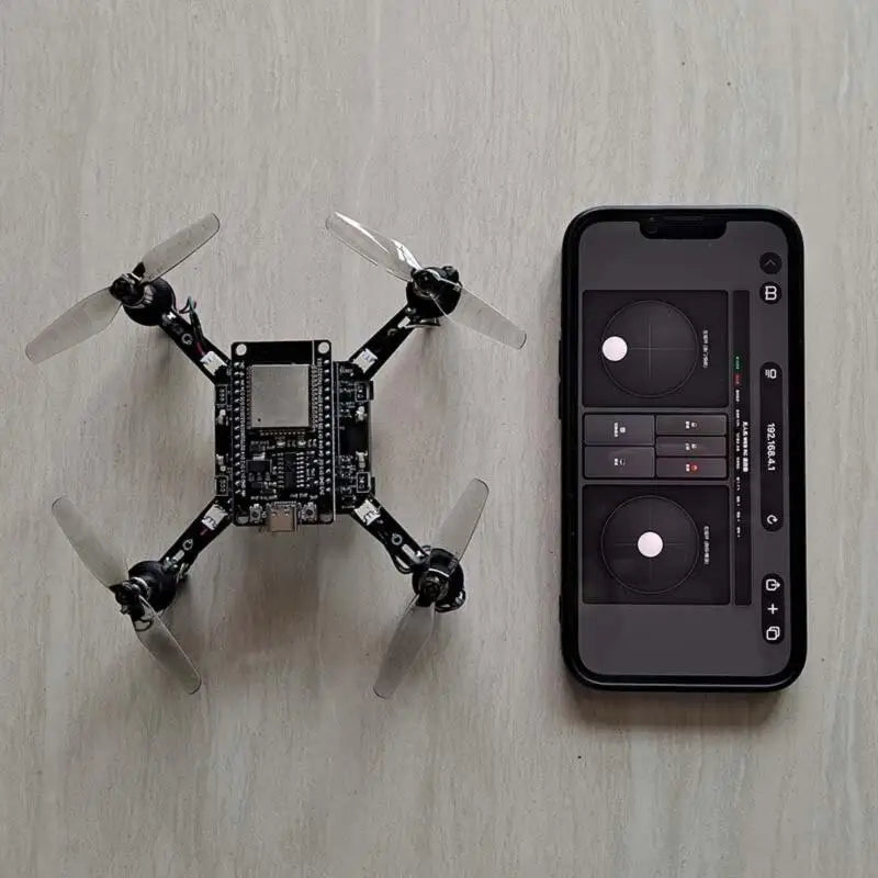Open Source Mini Programmable DIY Drone with PCB Propeller Guards