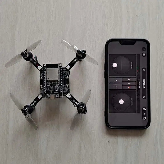 Open Source Mini Programmable DIY Drone with PCB Propeller Guards