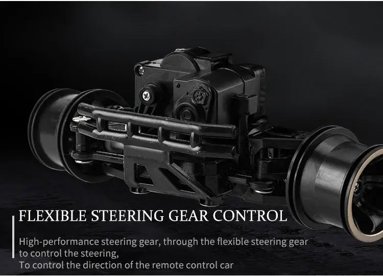 Flexible steering gear control of RC Car Remote Control Climbing Vehicle for precise navigation.