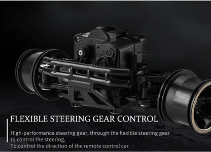 Flexible steering gear control of RC Car Remote Control Climbing Vehicle for precise navigation.