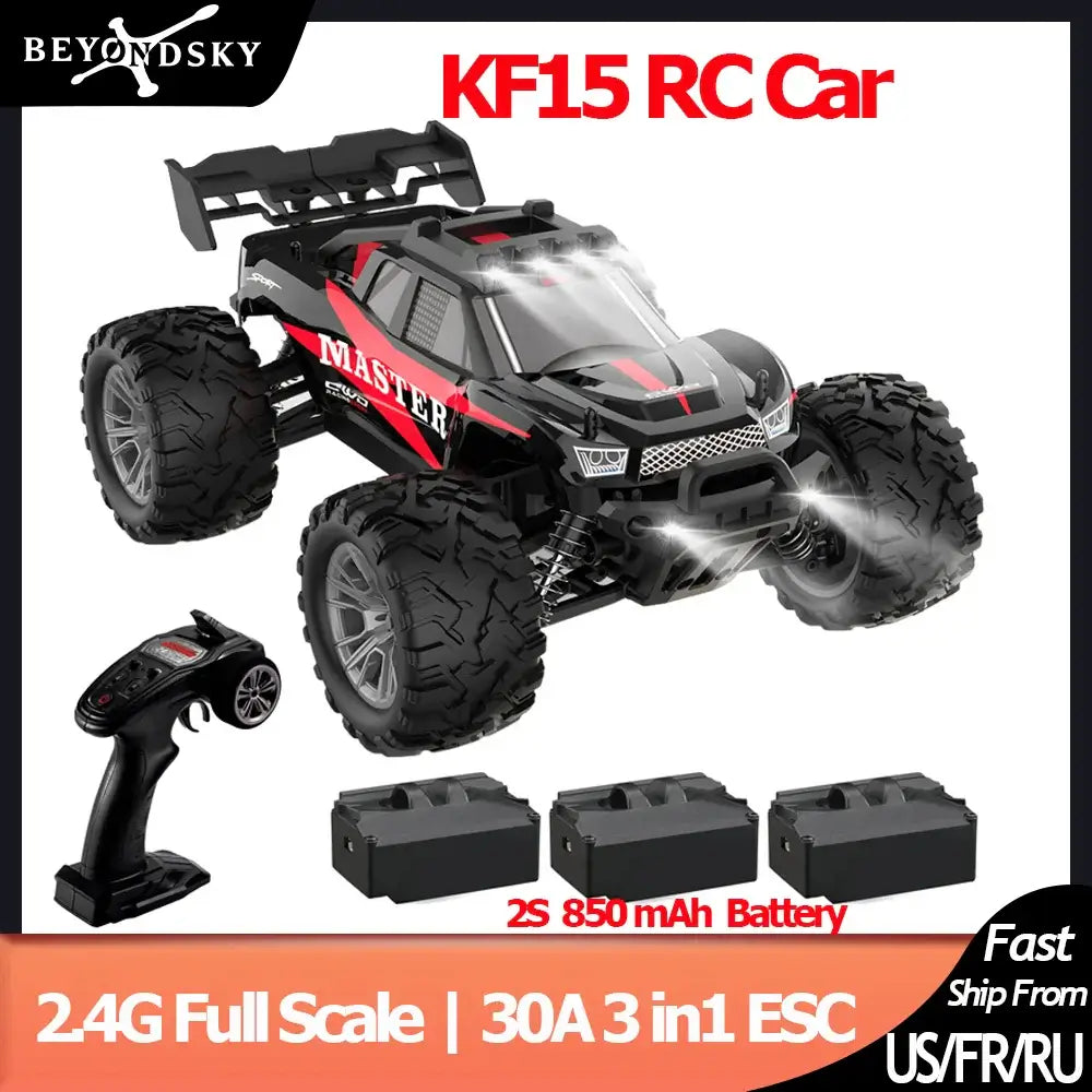 KF15 1:16 RC Car 2.4G Remote Control Racing Car 4WD Off-Road Sportsman Specialty Products