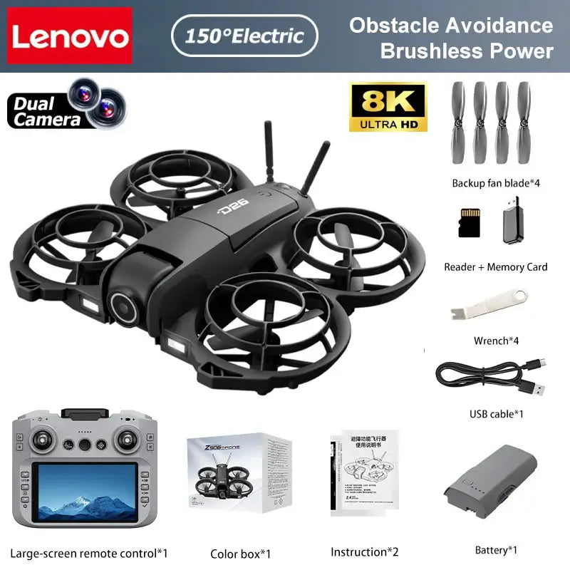 Drone 8K Aerial Intelligent Avoiding Obstacle with Larger Screen