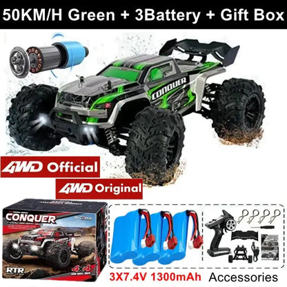 4WD 1:16 80KM/H Super Brushless 50KM/H Brushed RC Car 4x4 Sportsman Specialty Products