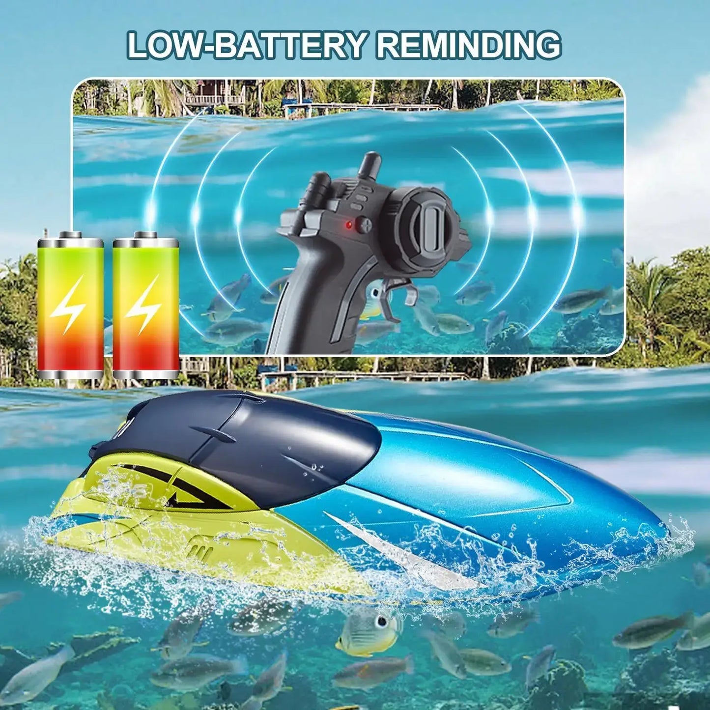 High Speed RC Racing Boat 4DRC S4 RC Boat 2.4GHz