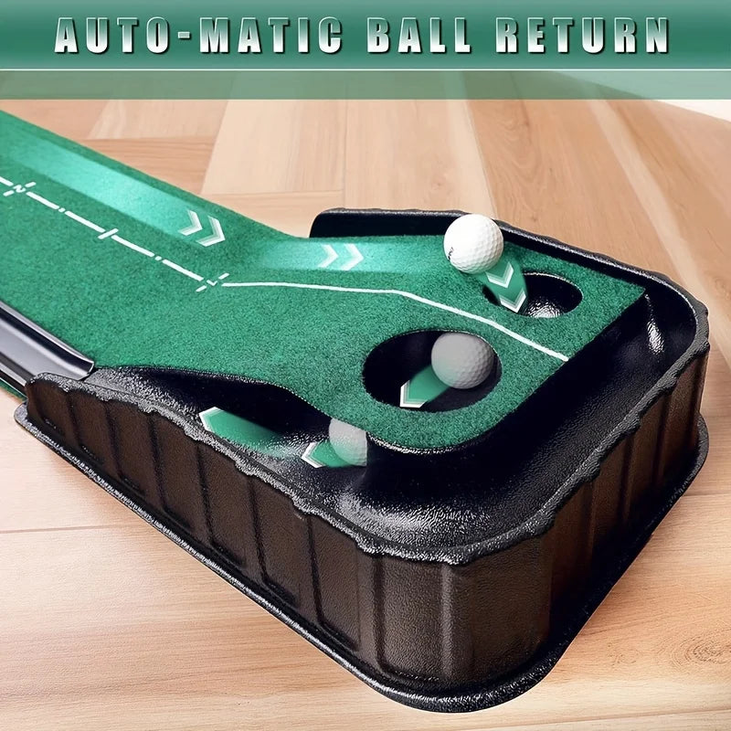 Premium Golf Putting Mat - Realistic Rolling Surface with Advanced Alignment Sportsman Specialty Products