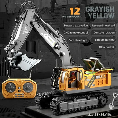 Remote Control Excavator Children's Toy