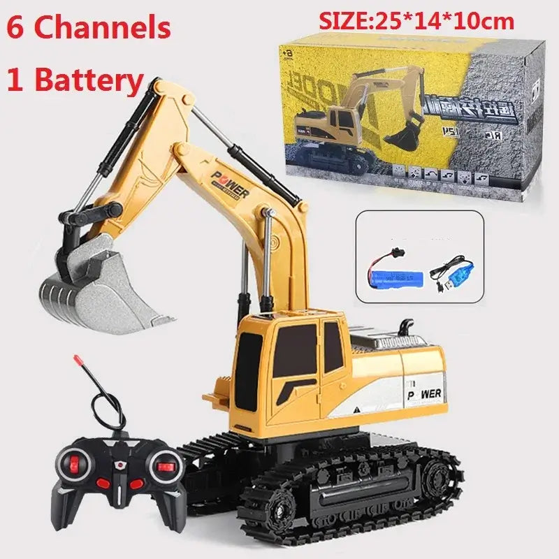 Remote Control Excavator Bulldozer Dump Truck
