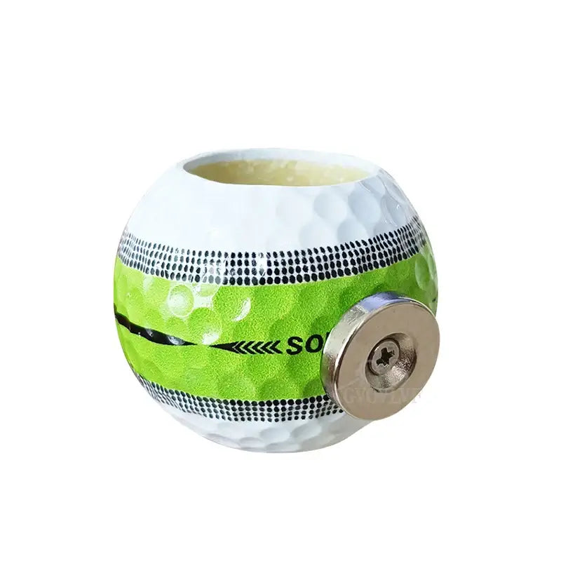 Golf Ball Appearance Cigar Holder with Magnet