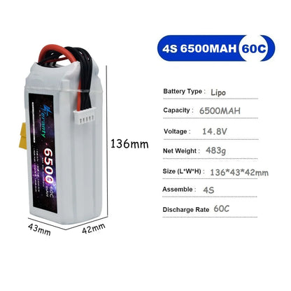 14.8V RC LiPo Battery