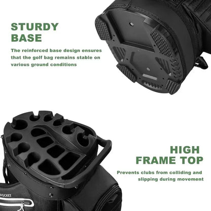 14-Way Golf Cart Bag, Premium Full Length Golf Bag Sportsman Specialty Products