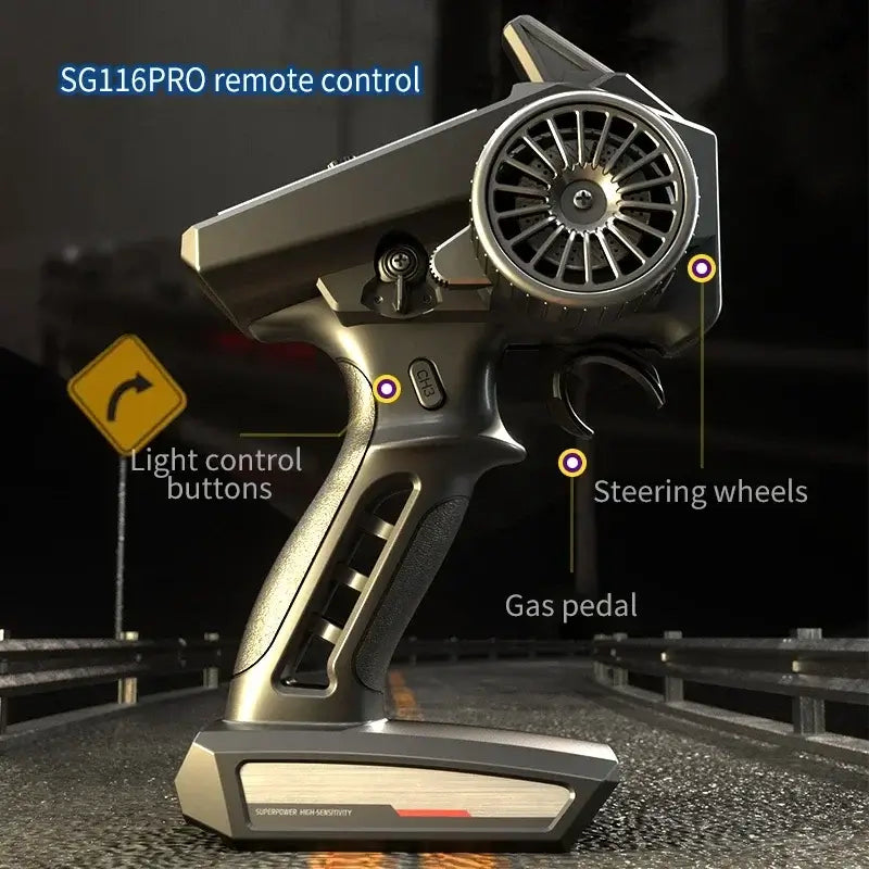 1:16 80KM/H Brushless Remote-Control Car SG116PRO/MAX Sportsman Specialty Products