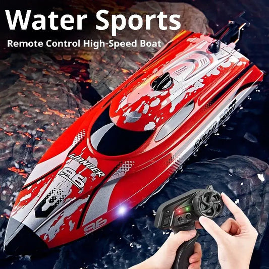 Rc Boat Hj820 High Speed 2.4g Remote Control Racing Speedboat