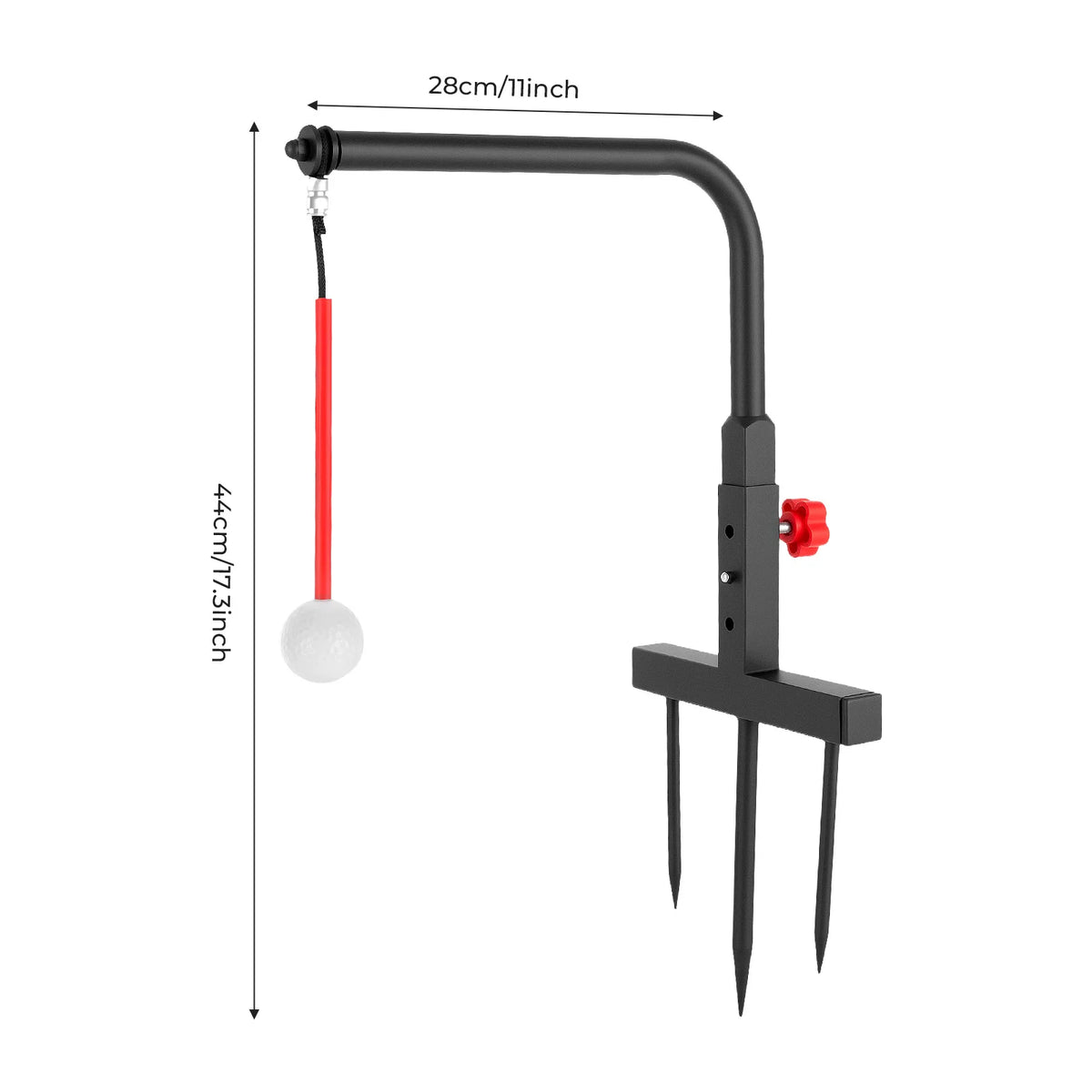 Golf Swing Trainer, Swing Practice Trainer Golf with Golf Ball