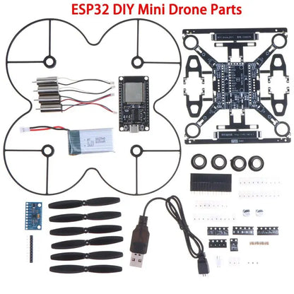 Open Source Mini Programmable DIY Drone with PCB Propeller Guards