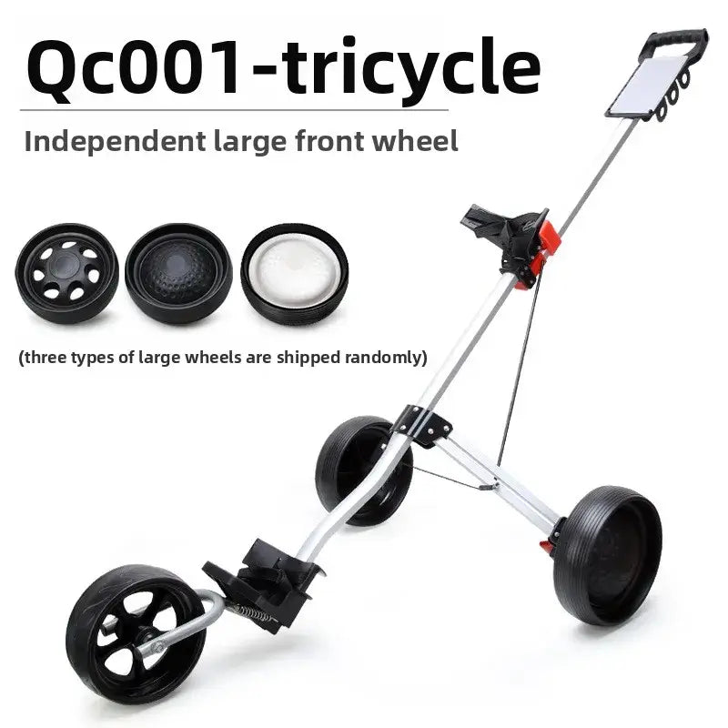 PGM Three Four Wheels Golf Trolley Foldable