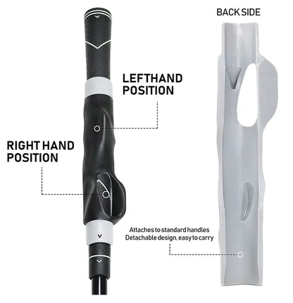 Golf Grip Trainer Golf Club Training Aid Enhance Grip Strength