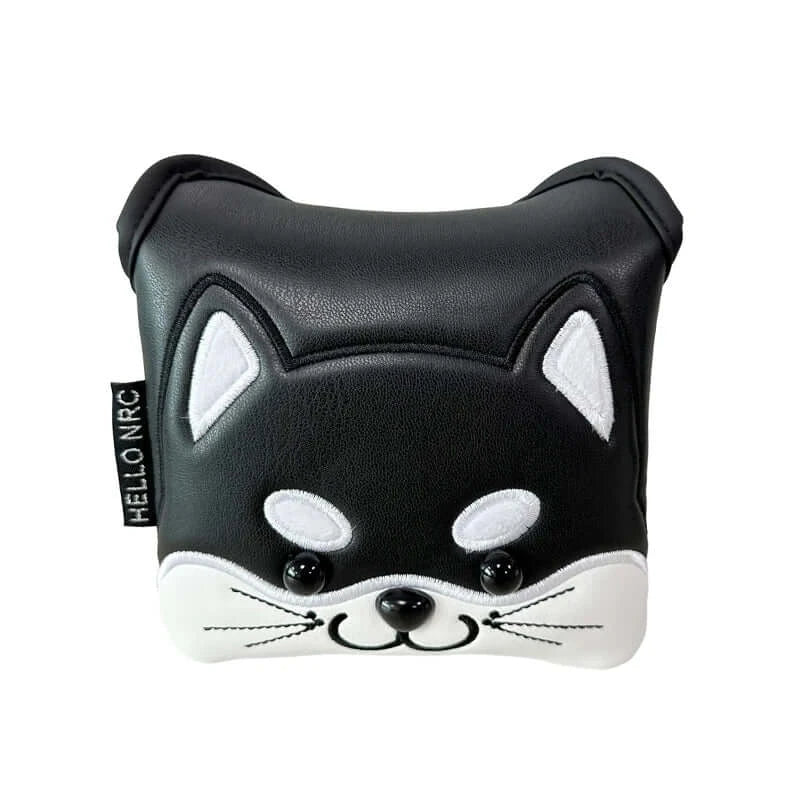 Golf Wood Head Cover for Driver Fairway Hybrid Cute Akita Golf Putter Cover Sportsman Specialty Products