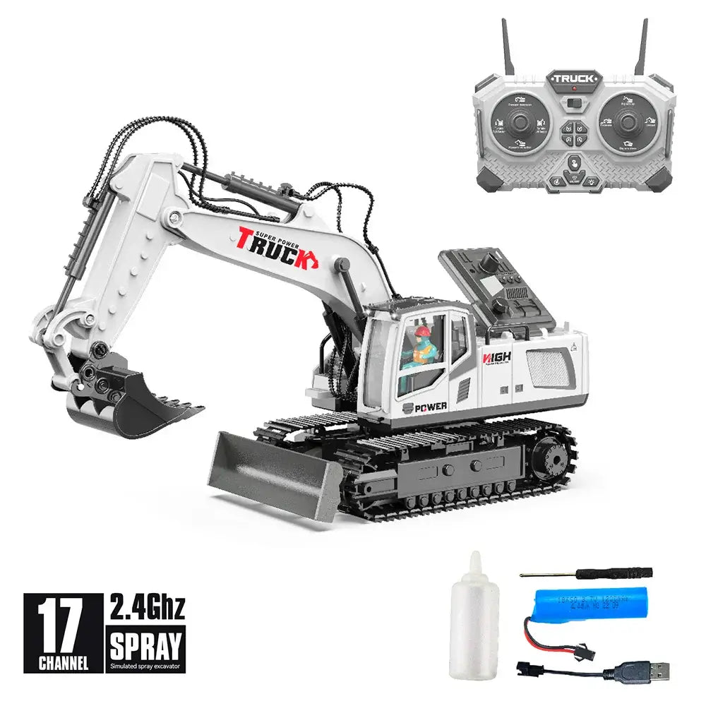 RC Excavator Dumper with Light Music Sportsman Specialty Products