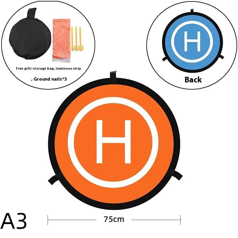 Drone Landing Pad 55cm Foldable Waterproof Double-Sided