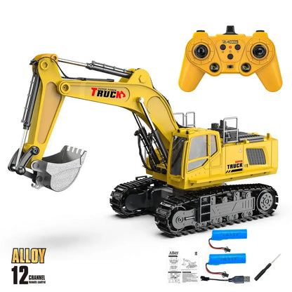 Rc Excavator Truck Toy Kids Remote Control Sportsman Specialty Products