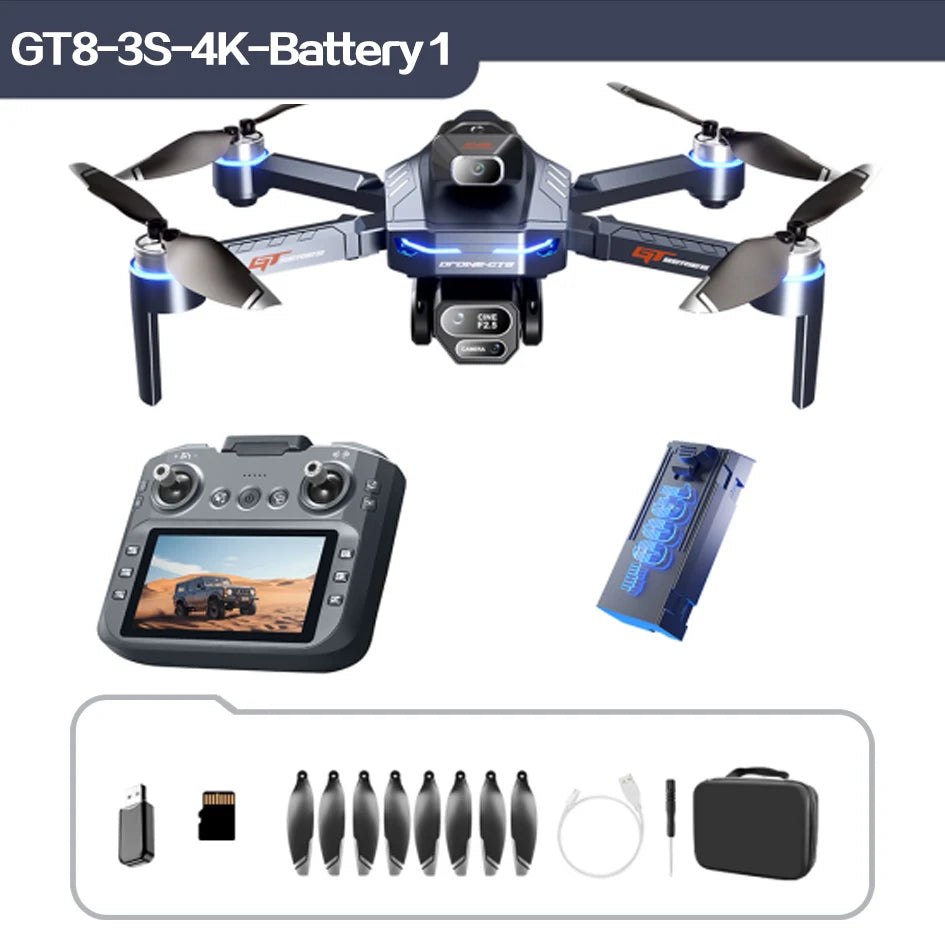 Original GT8 drone 8K HD dual camera aerial photography