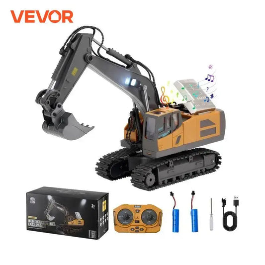 VEVOR 2.4G Rc Excavator 1:20 Scale with Lights & Sounds Construction Vehicle Sportsman Specialty Products