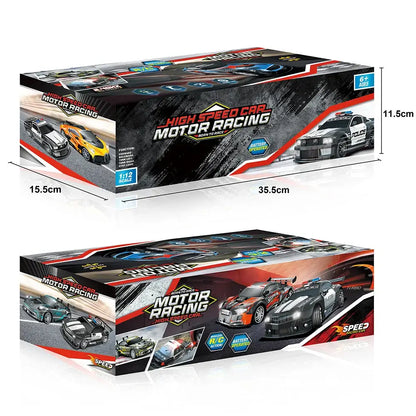 RC Police Car Drift 2.4GHz Remote Control High Speed Sportsman Specialty Products