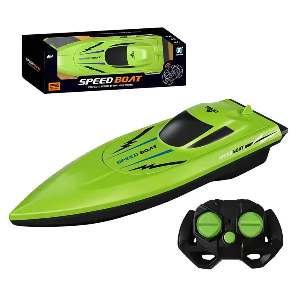 High-Speed Dual Motor RC Boat for Pool Fun
