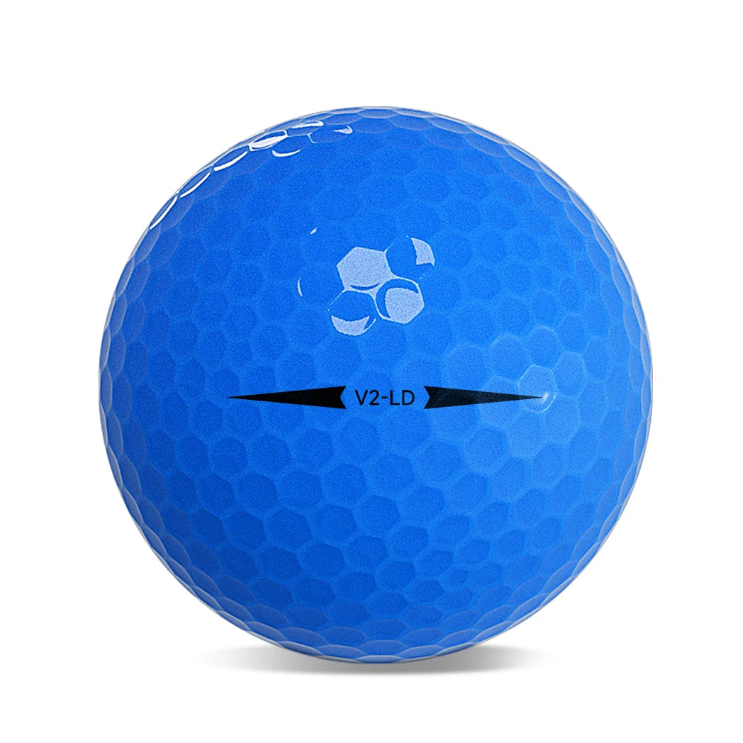 Caiton Blue Golf Balls – 6pcs or 3pcs, Dual-Layer Crystal Finish