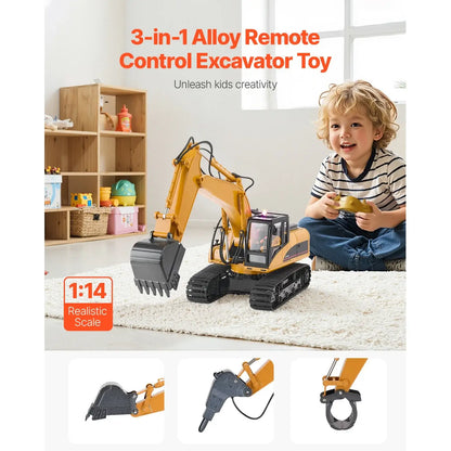 VEVOR 2.4G Remote Control Excavator Dump Truck 3 in 1 Sportsman Specialty Products