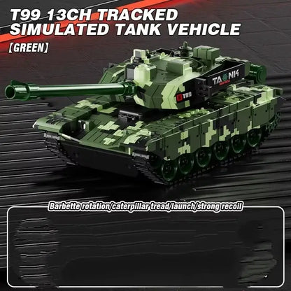 RC Tank 99 T90 Remote Control Tanks 13Ch Shooting Function Sportsman Specialty Products